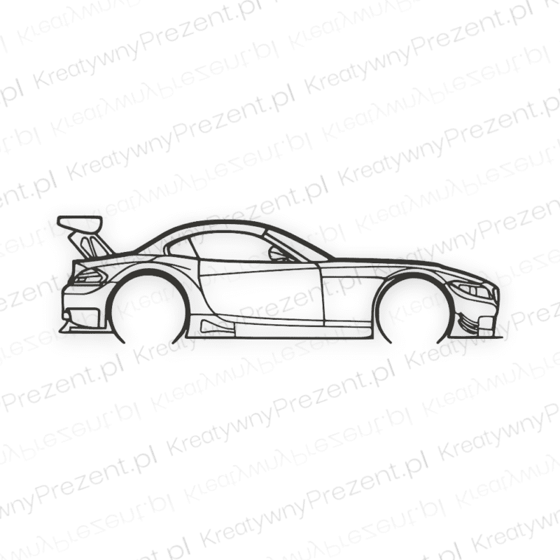 KONTUR SAMOCHODU BMW Z4 E89